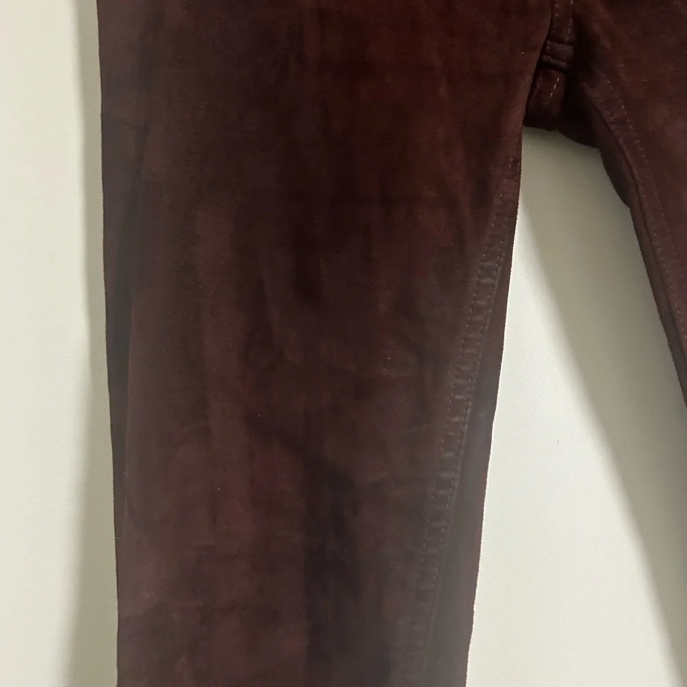 Rag & Bone 100% Lambskin Leather Skinny Pant Size 25 - Picture 5 of 13